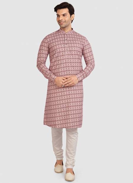 Pink Stylish Designer Function Wear Kurta Pajama Redymade Collection 1257